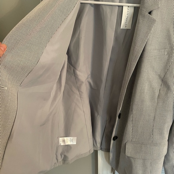 Seersucker suit - lightweight Gray stripe - Picture 8 of 12